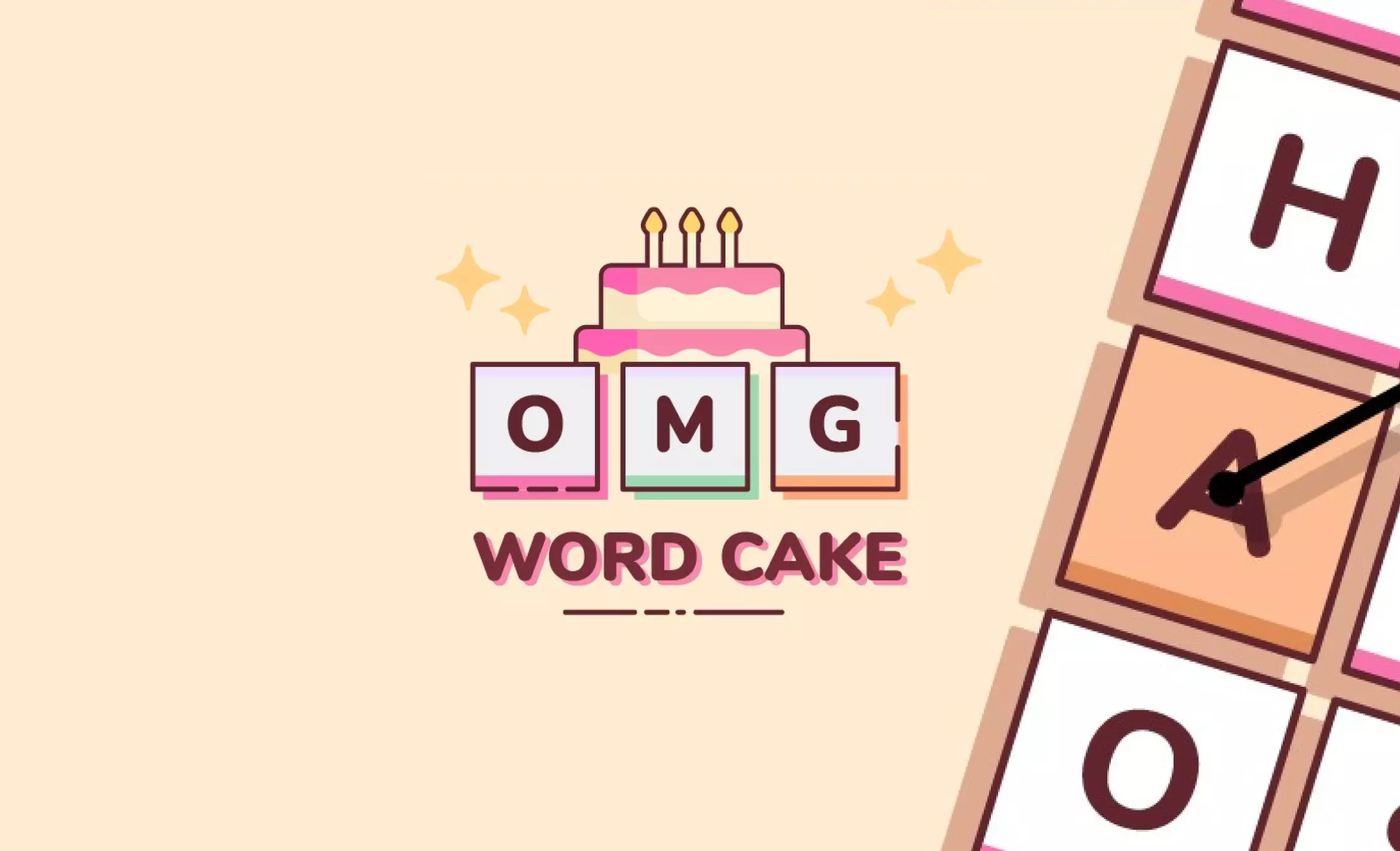 OMG Word Cake