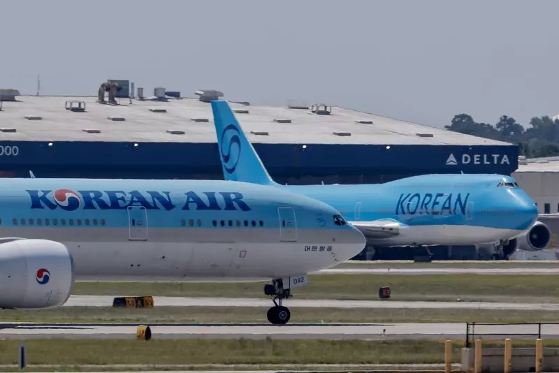 Korean workers' charter flight to Seoul delayed; no reason given