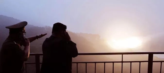 North Korea's Kim Jong Un oversees solid-fuel ICBM engine test