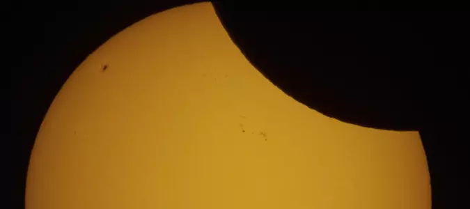 Partial solar eclipse at the bottom of the world closes out the year's sun and moon spectacles