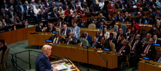 Trump says he was victim of 'triple sabotage' at UN and Secret Service is looking into the matter
