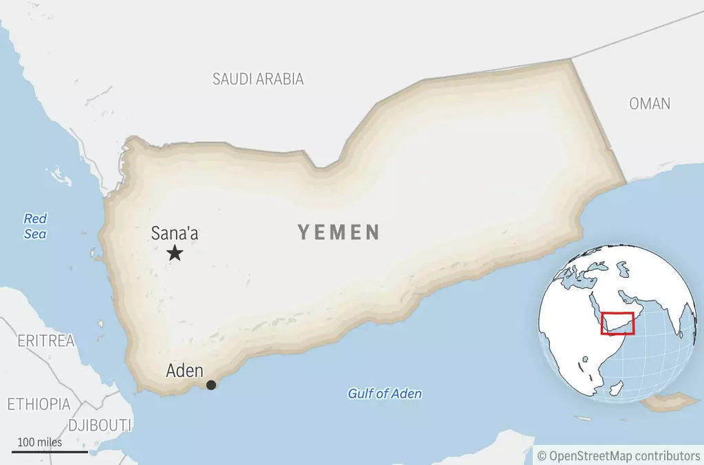Israel says a Houthi drone from Yemen has hit near its southern airport of Ramon, halting flights