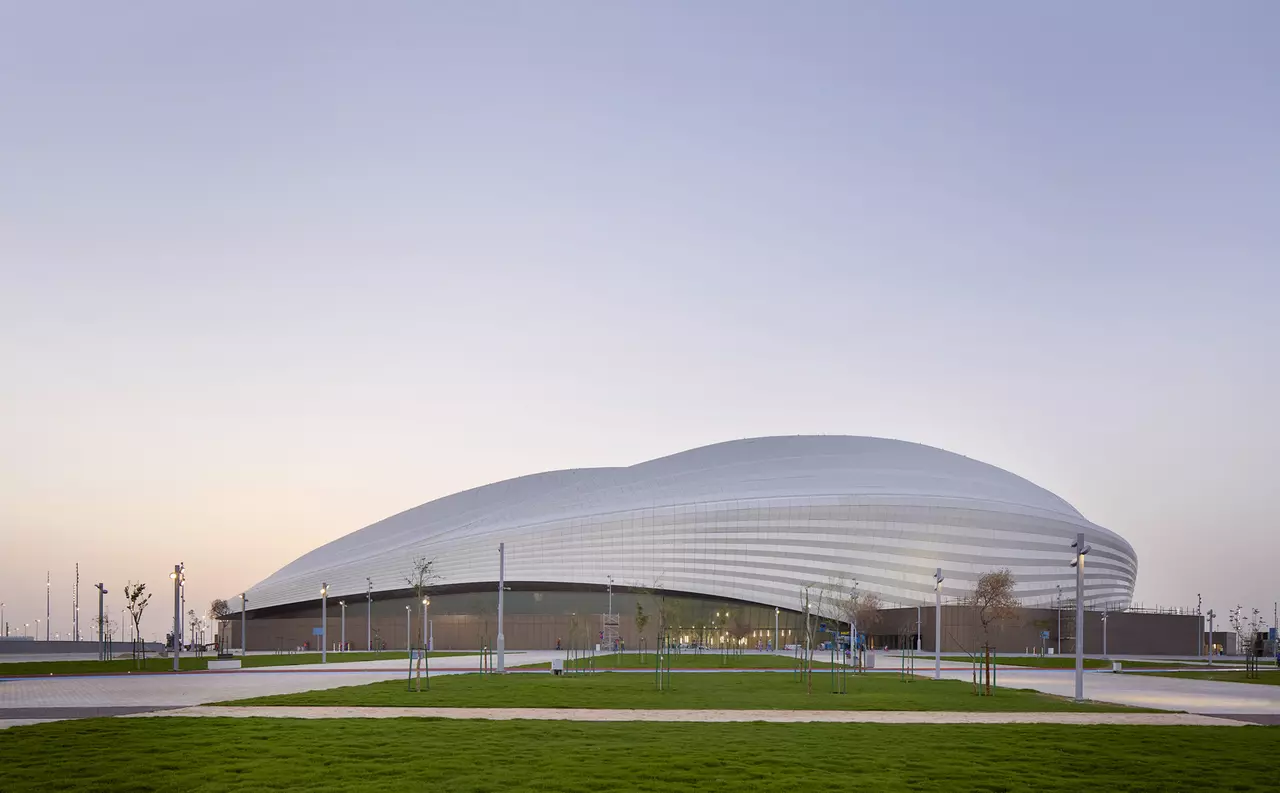 Eye-Catching Stadium Designed for Qatar’s First World Cup