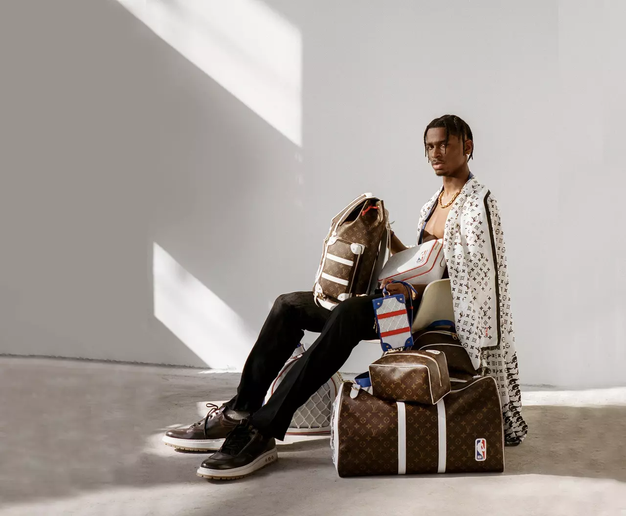 Louis Vuitton and the NBA's Baller-centric Fashion Collection