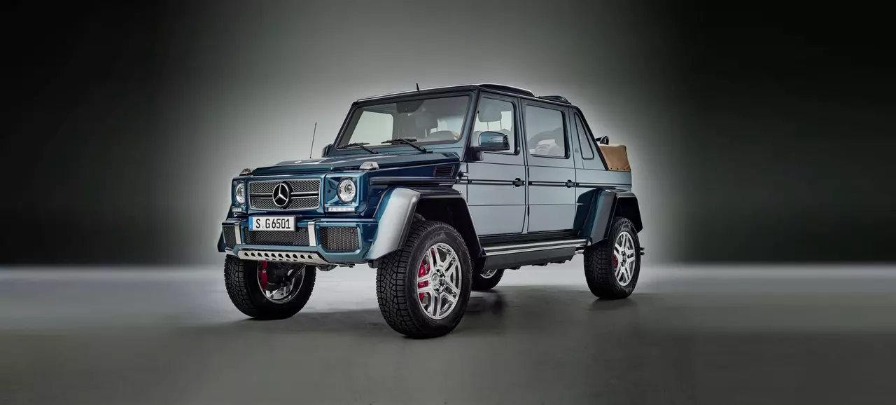 The Mercedes-Maybach G650 Landaulet