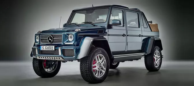The Mercedes-Maybach G650 Landaulet