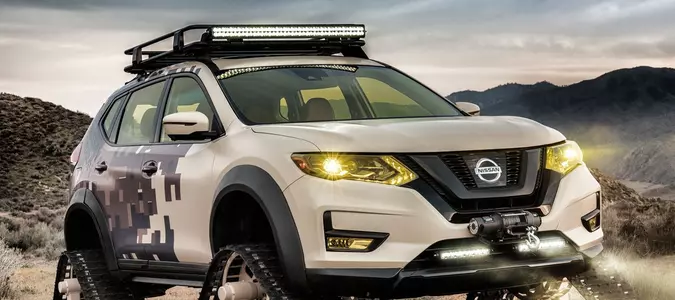 Nissan Shows Off Radical New Rogue Trail Warrior Project