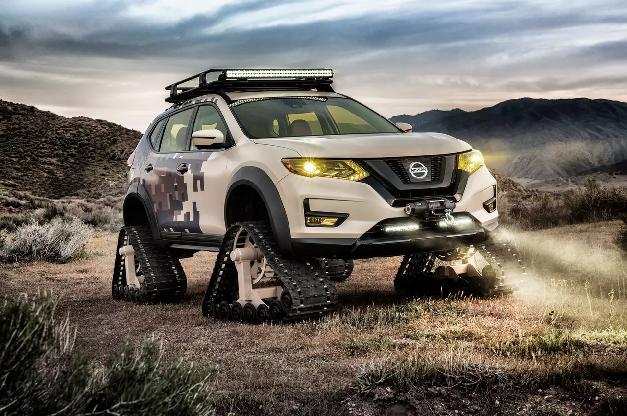 Nissan Shows Off Radical New Rogue Trail Warrior Project