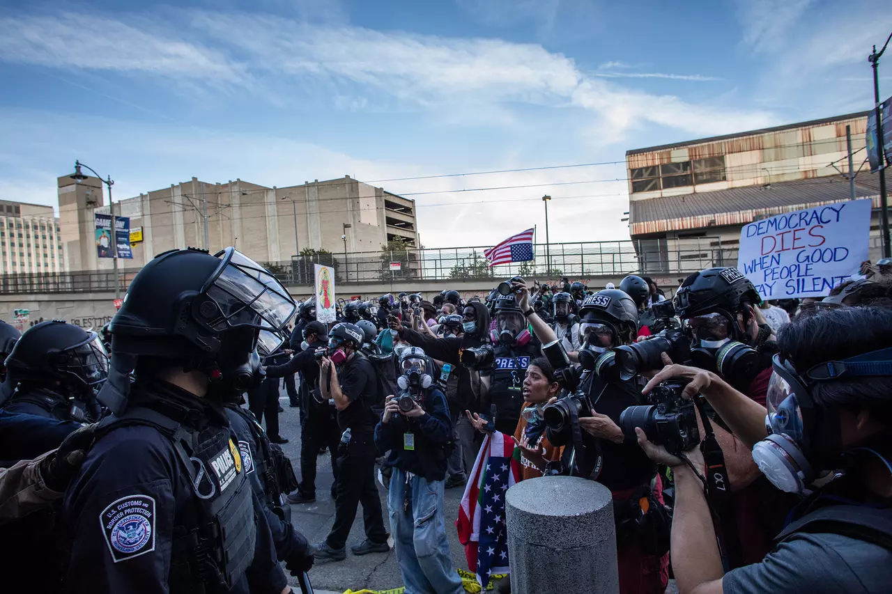 Teen who went to photograph LA 'No Kings' rally shot, blinded by Homeland Security agent, attorney says