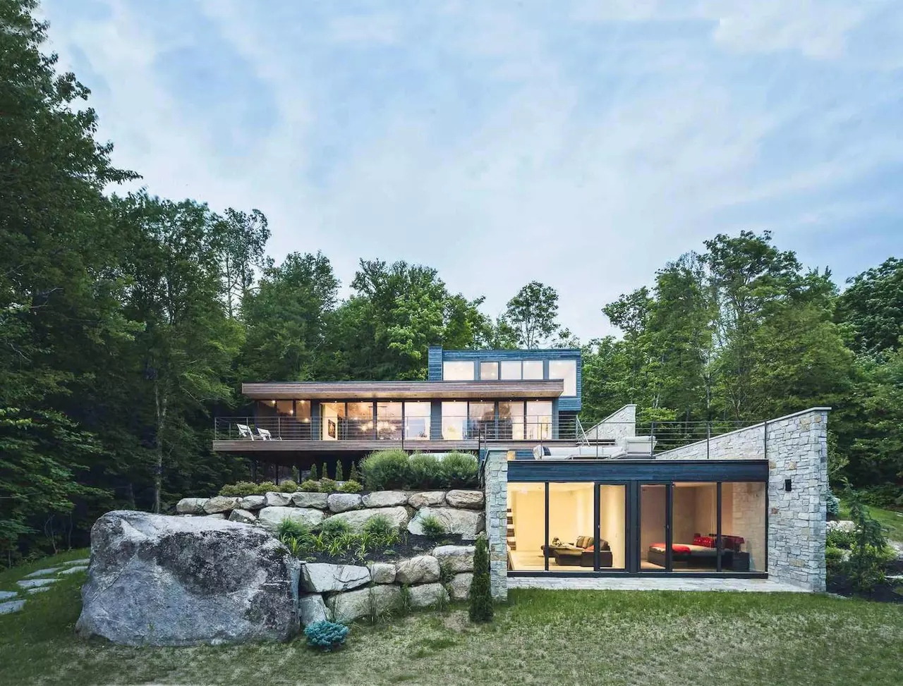 Quebec's Laurentian Mountains Fortress