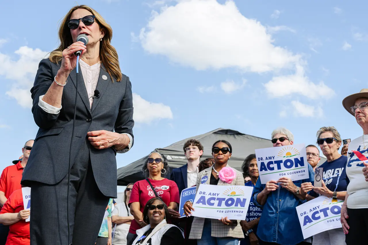Mystery Ohio news site boosting Ramaswamy's Amy Acton ad tied to California GOP non-profit