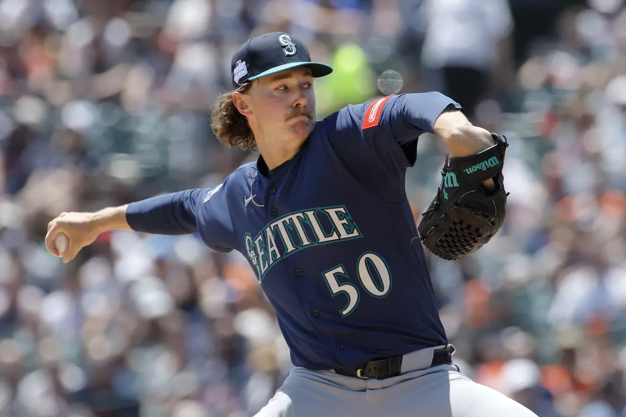 Mariners’ Bryce Miller stumps Tigers with six shutout innings