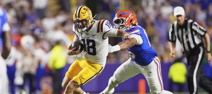 No. 3 LSU intercepts 5 of Florida QB DJ Lagway's passes in the Tigers' 20-10 victory