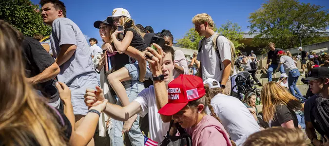 A timeline of Charlie Kirk's assassination and the arrest of a suspect