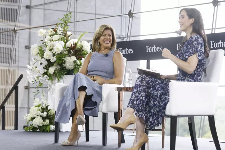 Hoda Kotb speaks at the Forbes Power Women's Summit