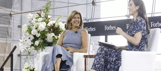 Hoda Kotb speaks at the Forbes Power Women's Summit