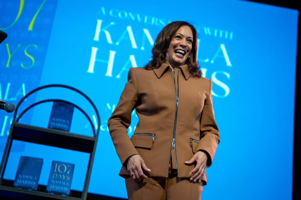Harris faces protesters, condemns Israel's war in Gaza on first night of book tour
