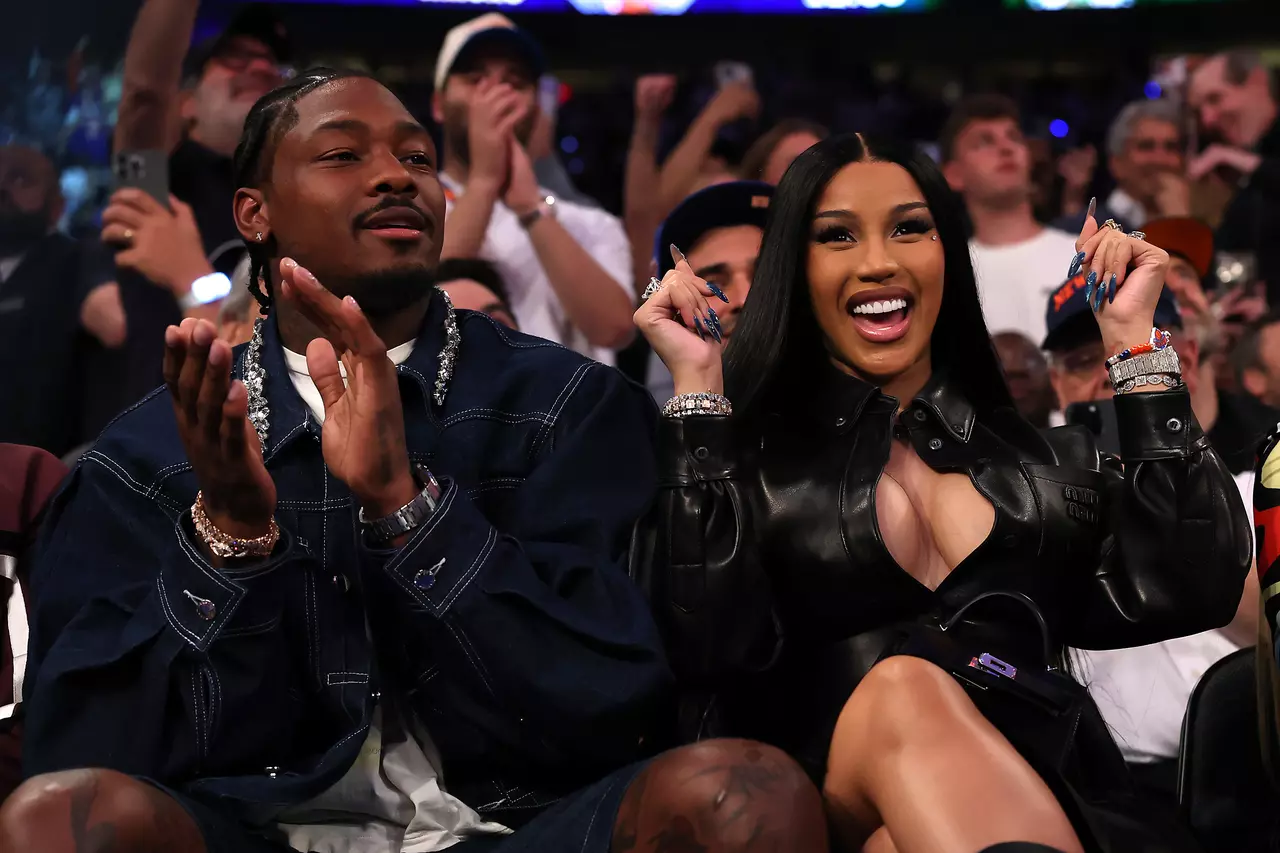 Yes, Cardi B is expecting her fourth child. Yes, the father is NFL star Stefon Diggs
