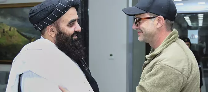 Taliban says it discussed normalizing relations in meeting with US envoys