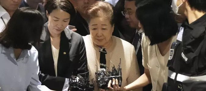 Unification Church leader questioned about alleged bribery of South Korea's former first lady
