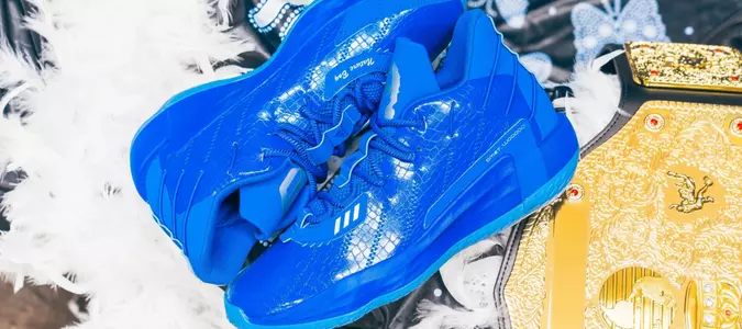 Damian Lillard Immortalized Ric Flair on the adidas Dame 7