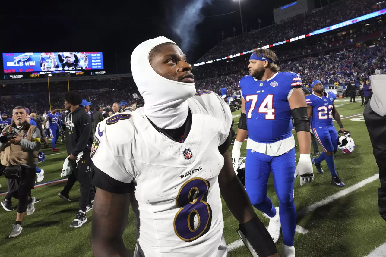 Ravens' stunning collapse: Baltimore blows 15-point lead in final 4 minutes in 41-40 loss to Bills