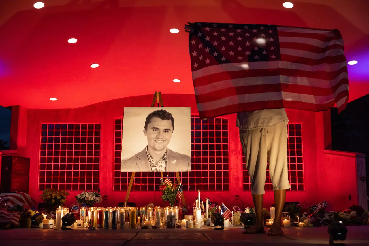 Robin Abcarian: The killing of Charlie Kirk undermines the basis of our democracy