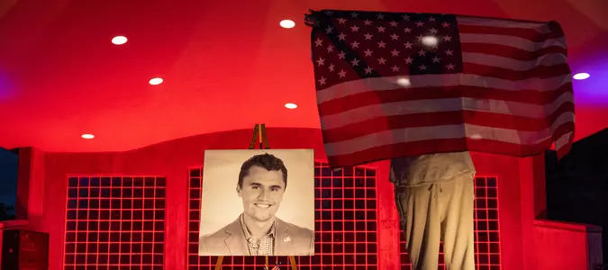 Robin Abcarian: The killing of Charlie Kirk undermines the basis of our democracy
