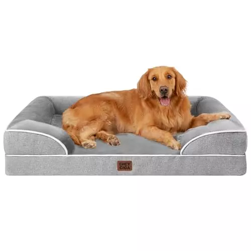 EHEYCIGA Orthopedic Dog Beds for Extra Large Dogs (44x32")