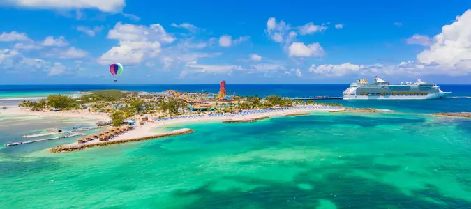 Royal Caribbean's Private Island Water Park