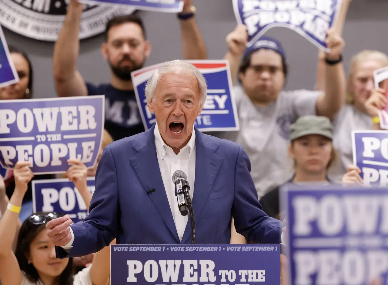 Markey beats Moulton in Democratic primary for US Senate