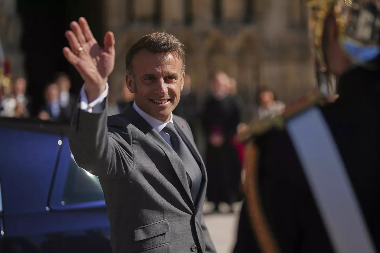 Macron hopes his recognition of a Palestinian state will be a landmark contribution to Mideast peace
