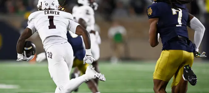 AP Player of the Week: Texas A&M's Mario Craver honored for his career night against Notre Dame