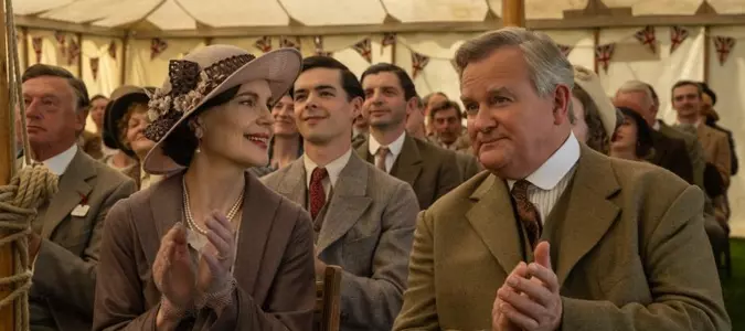 Hugh Bonneville, Allen Leech mark end of an era at 'Downton'