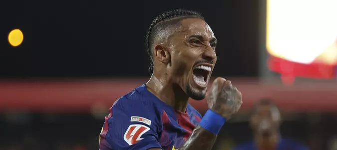 Barcelona golea 6-0 a Valencia con goles de Raphinha, Lewandowski y López