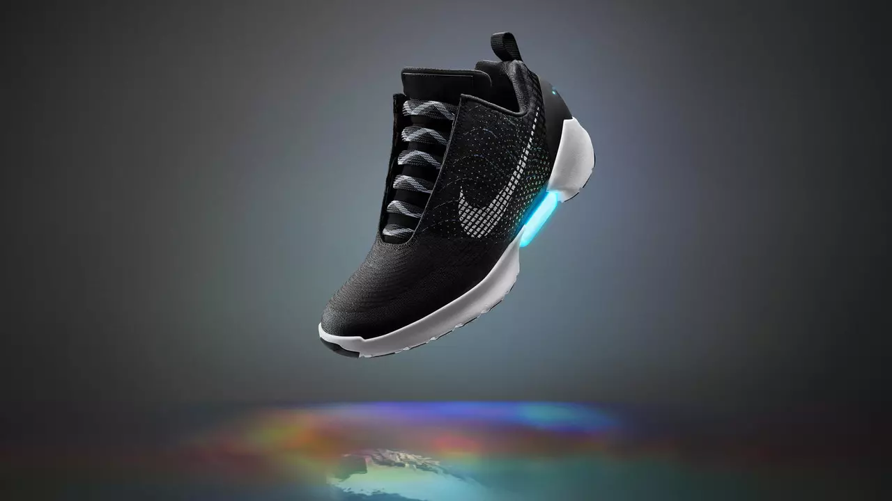 Nike’s First Self-Lacing Shoe