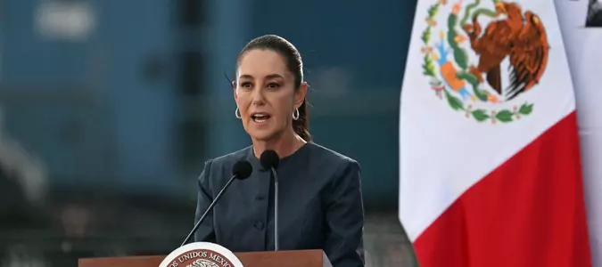 Mexico's first female president completes first year with high approval, but challenges loom