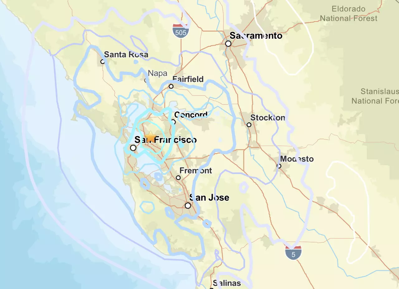 Magnitude 4.3 earthquake wakes San Francisco Bay Area; centered in Berkeley