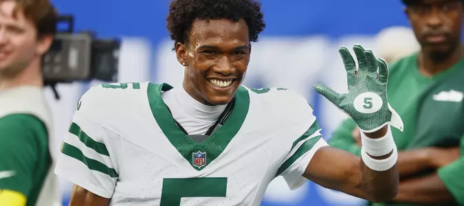 Jets' Garrett Wilson says he learned a lot from Aaron Rodgers, but they haven't talked since he left
