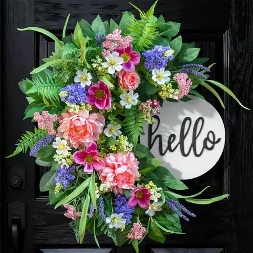 Beautiful Spring Wreaths for Your Front Door