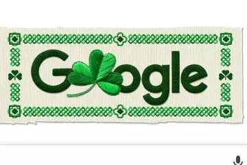 Google Doodle celebrates St. Patrick's Day