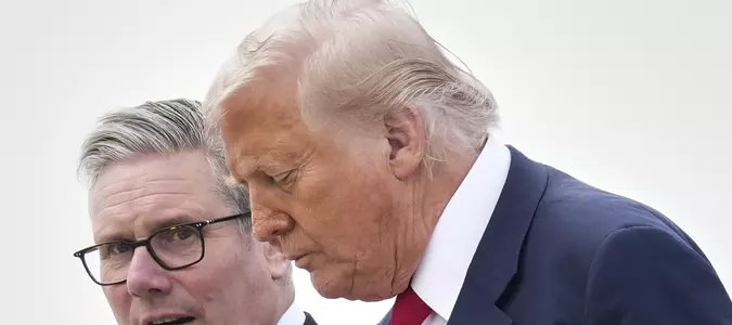 Trump flies in for a UK state visit where trade and tech talks mix with royal pomp