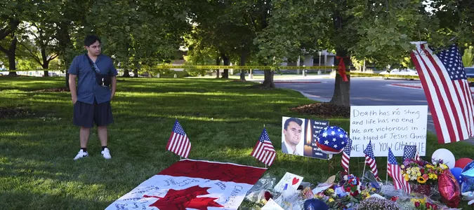 They witnessed Charlie Kirk’s assassination. Now students reckon with the grief